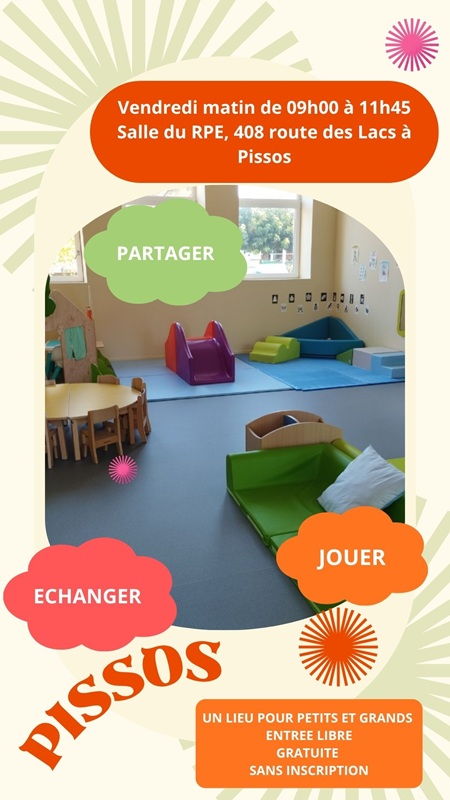 Lieu d'Accueil Enfants Parents - Pissos