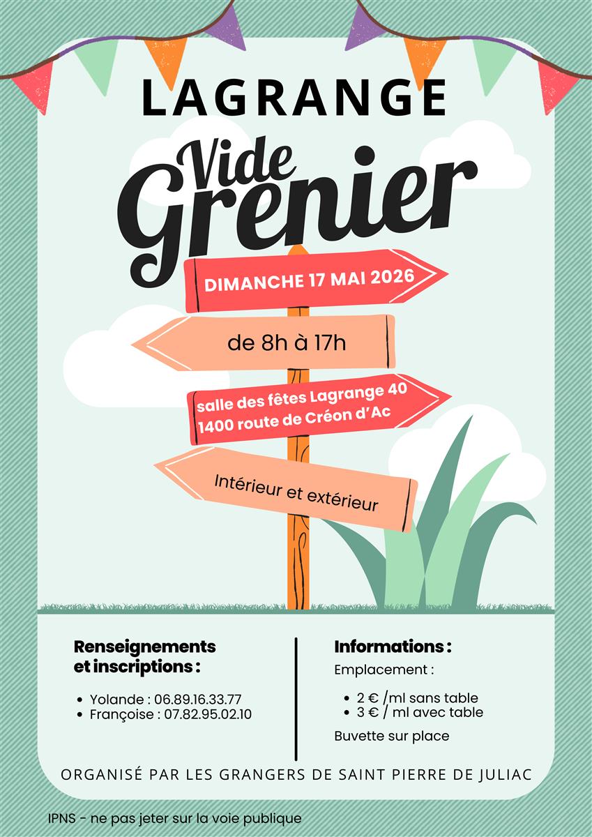 Vide grenier