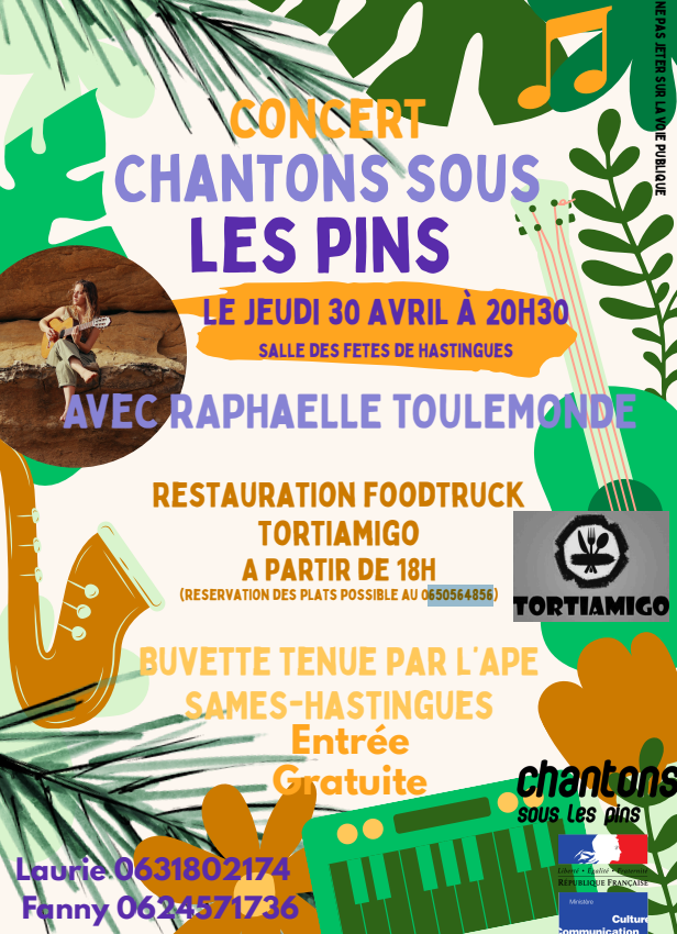 Concert - Chantons sous les pins - RAPHAELLE T ...