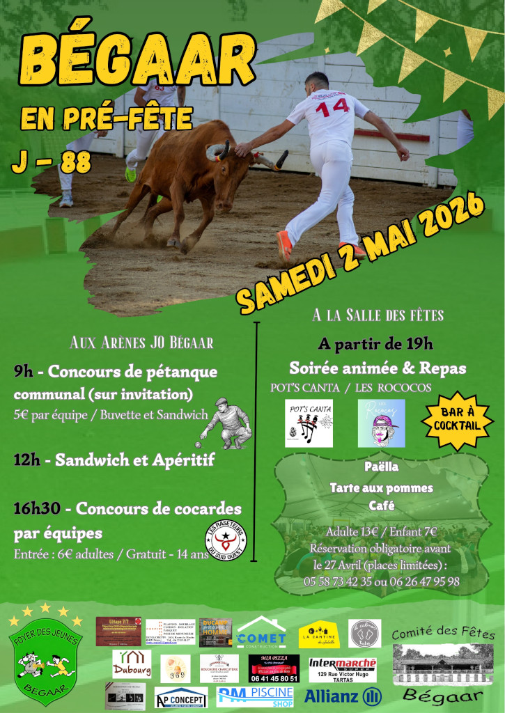 Bégaar en pré-fête