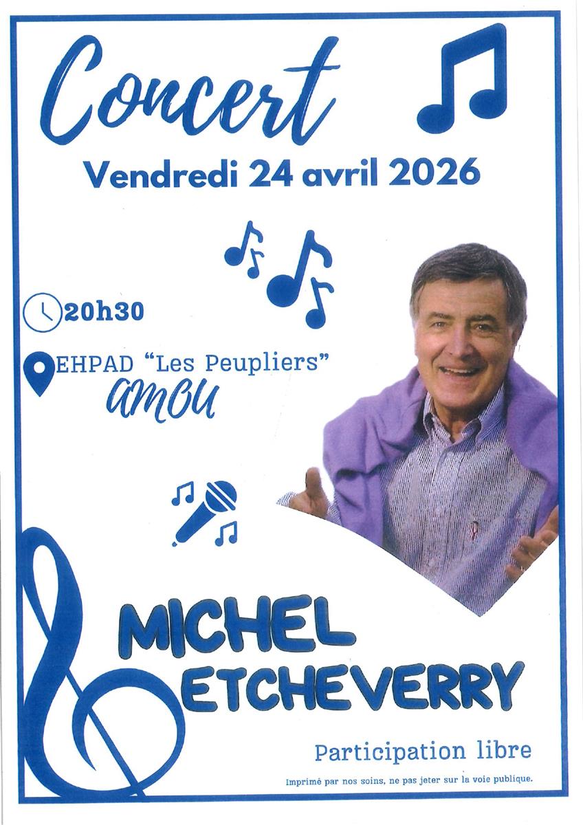 Concert Michel Etcheverry