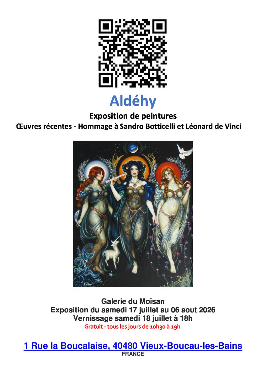 Exposition - peintures - Aldéhy