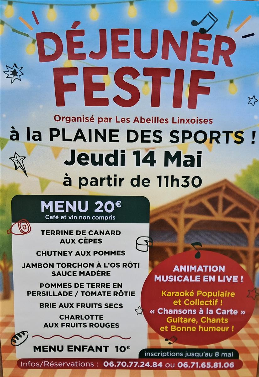 Déjeuner festif