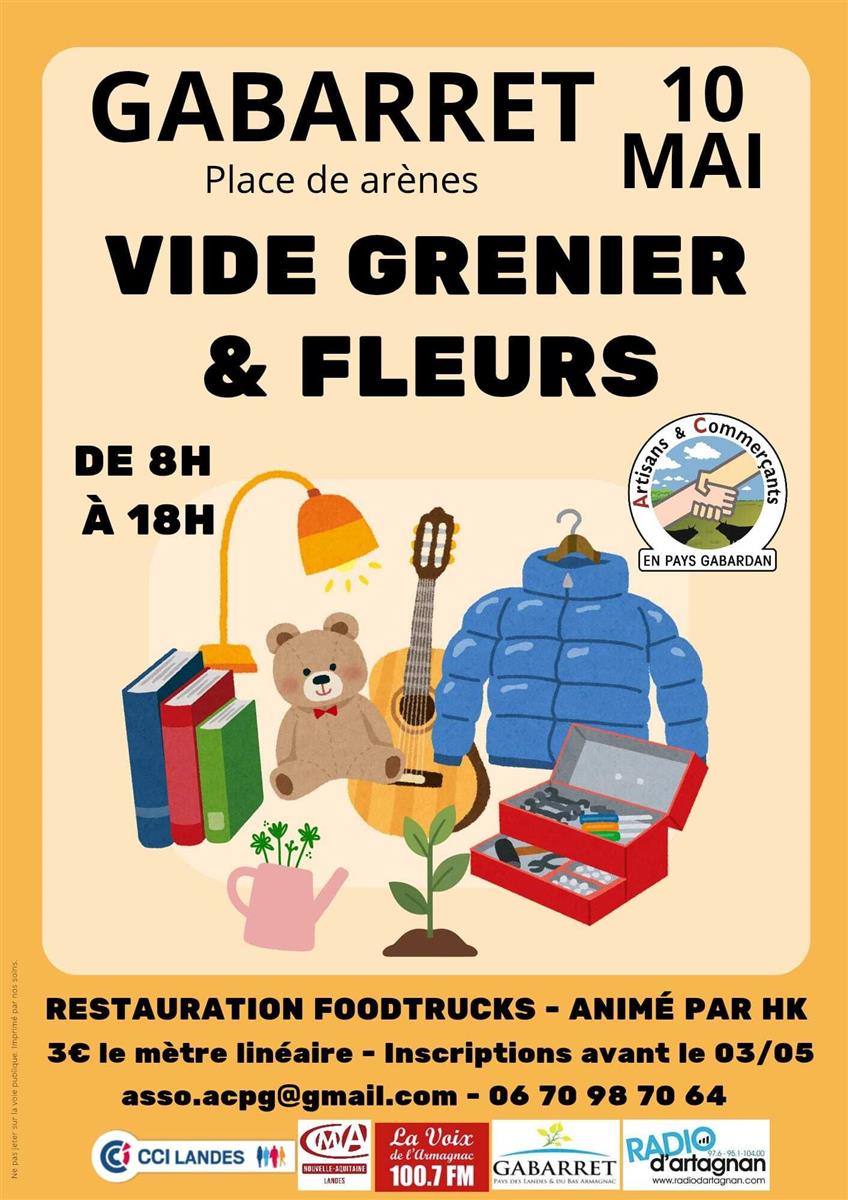 Vide-greniers & Marché aux fleurs