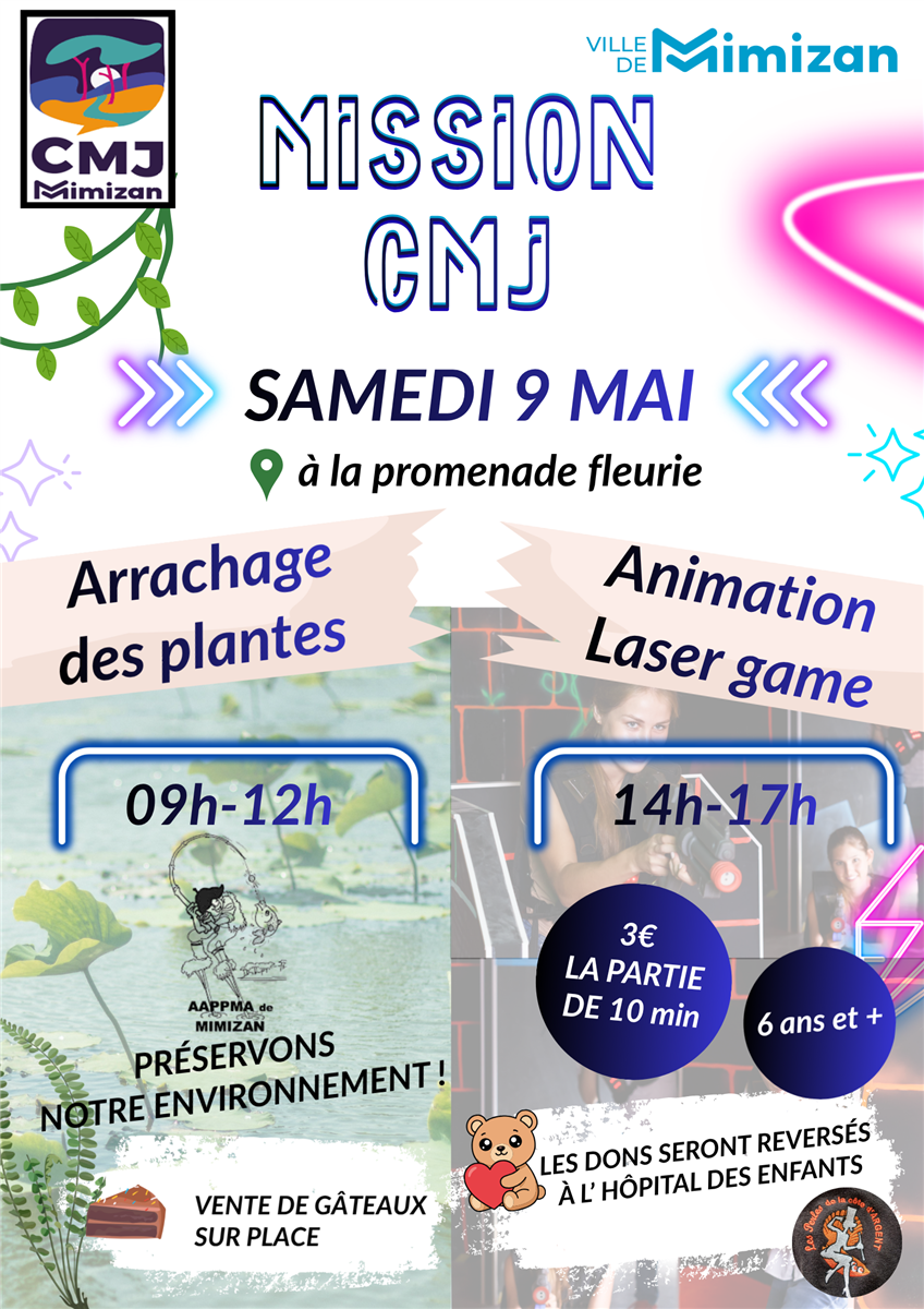 Mission cmj arrachage des plantes et animation ...