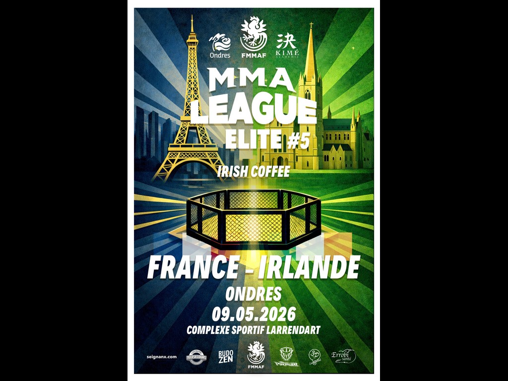 Soirée MMA League Elite France / Irlande