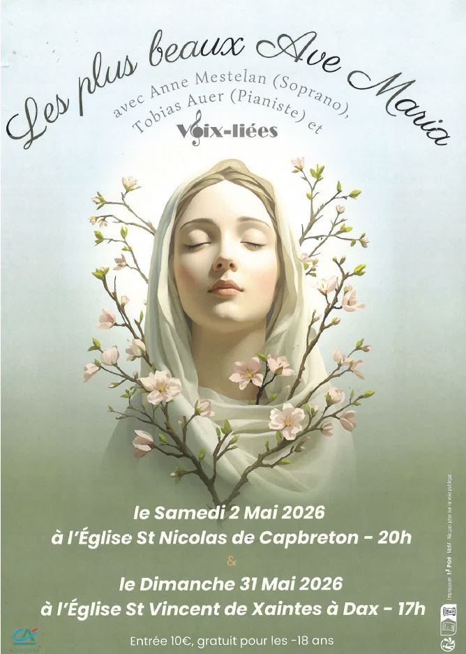 Concert Voix-Liées - Les plus beaux Ave Maria