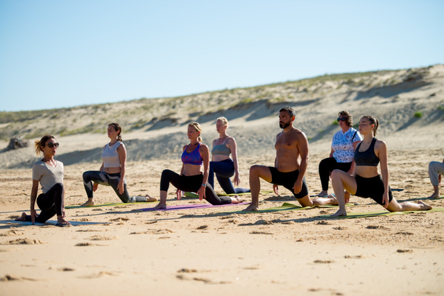Beach Yoga