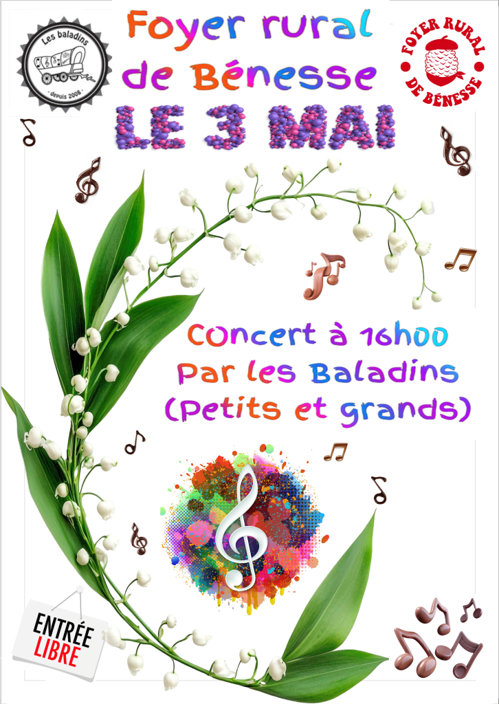 Concert des Baladins au foyer Rural