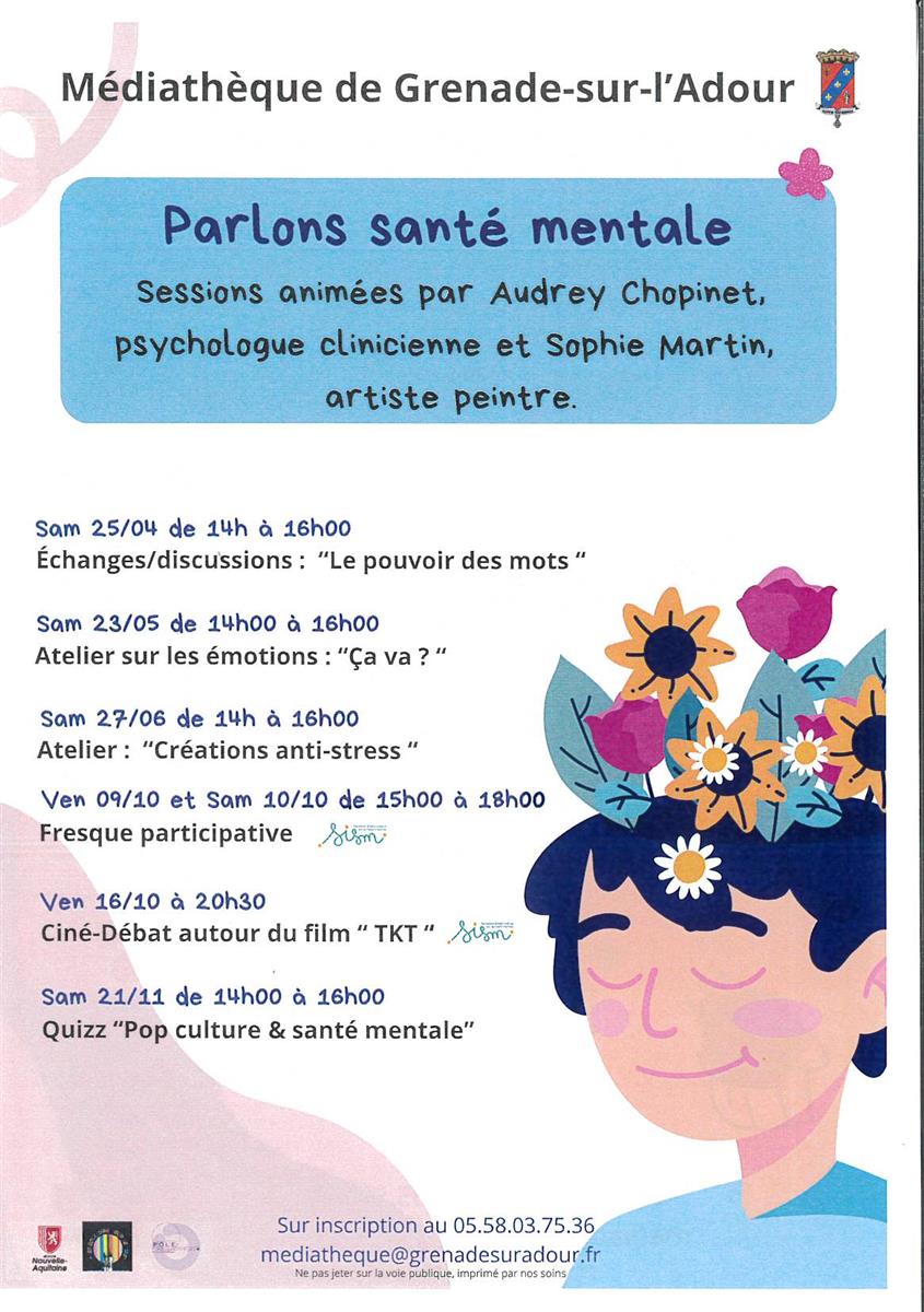 Parlons santé mentale - Atelier "création anti ...