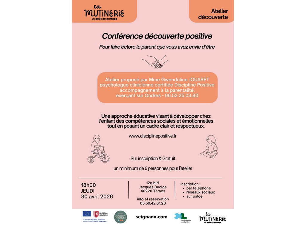 Conférence découverte positive