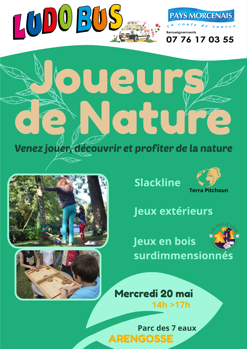 Joueur de nature - Ludobus
