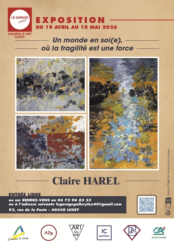 EXPOSITION AU GARAGE gallery Claire HAREL