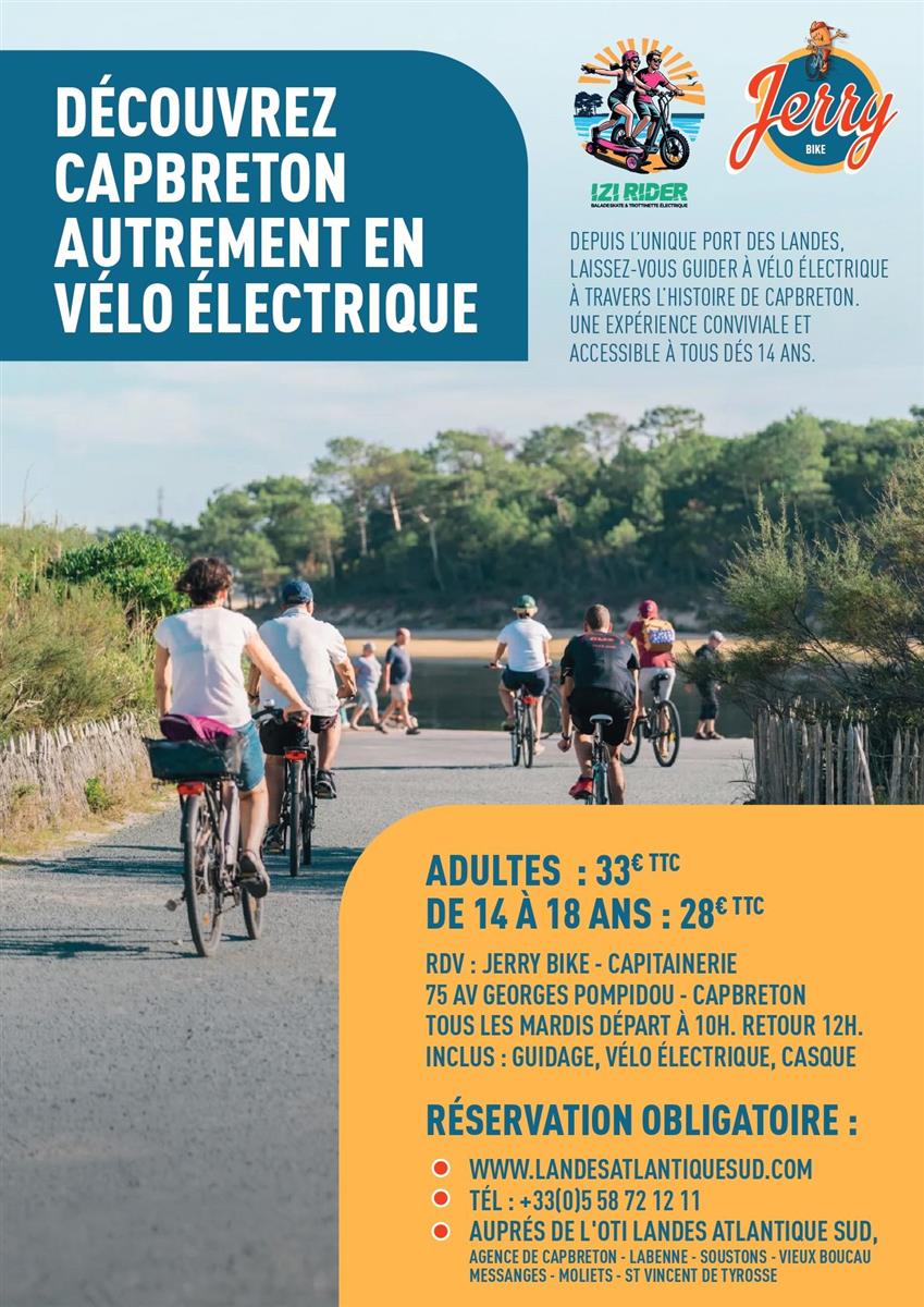 Découvrez Capbreton autrement en vélo électrique !