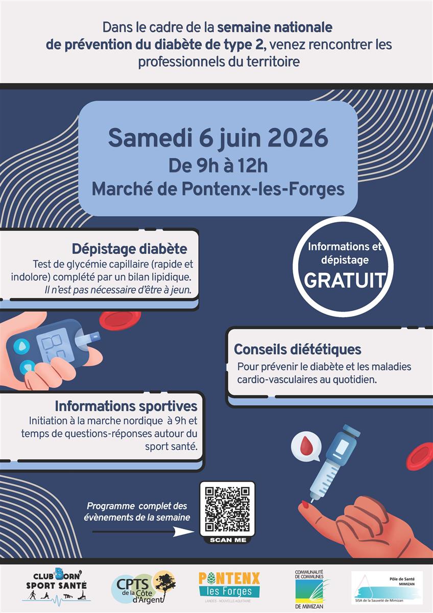 Dépistage gratuit du diabète et infos sur l'al ...