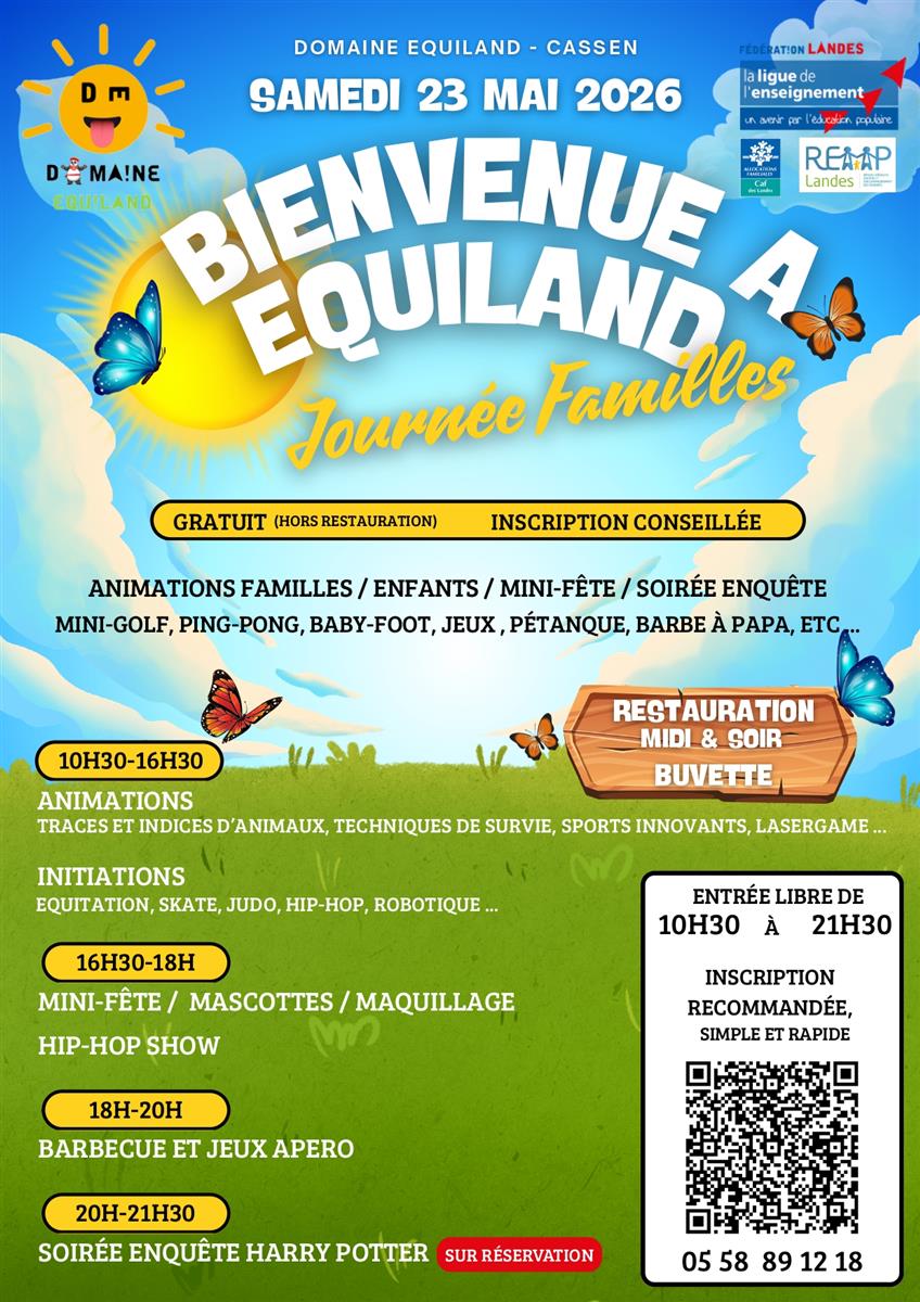 Journée Familles gratuite "Bienvenue à Equiland"