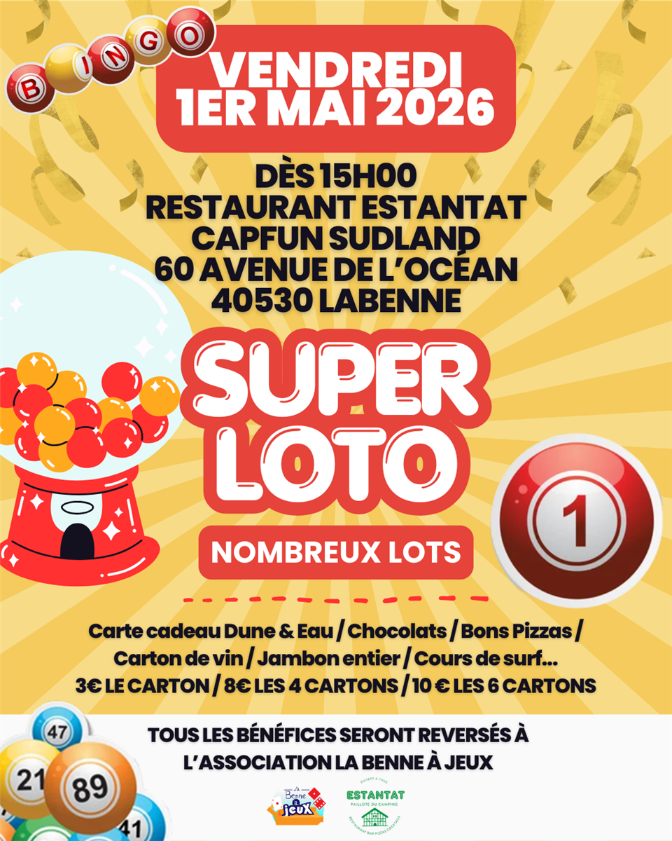 Super Loto - La Benne à jeux