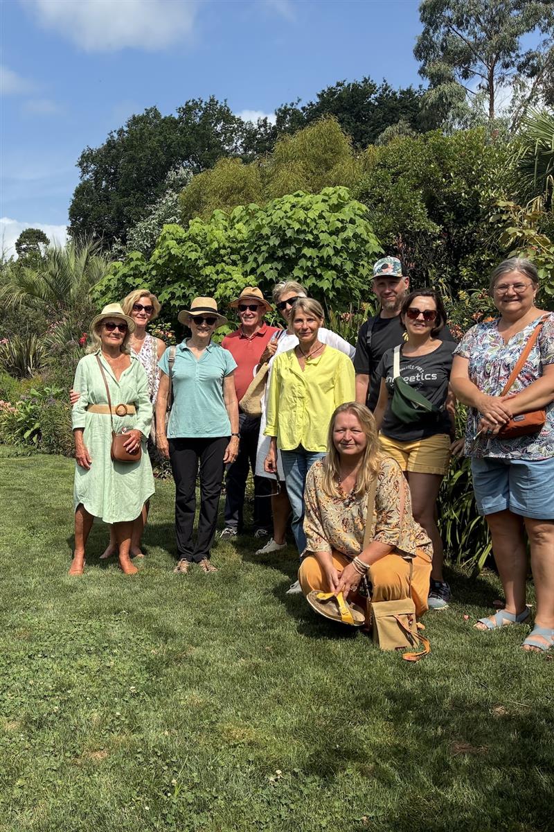 visite guidée jardin des barthes