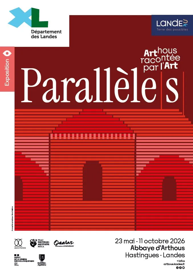 Exposition "Parallèle ... - Crédit: Conception graphique Nans Delptrou | CC BY-NC-ND 4.0