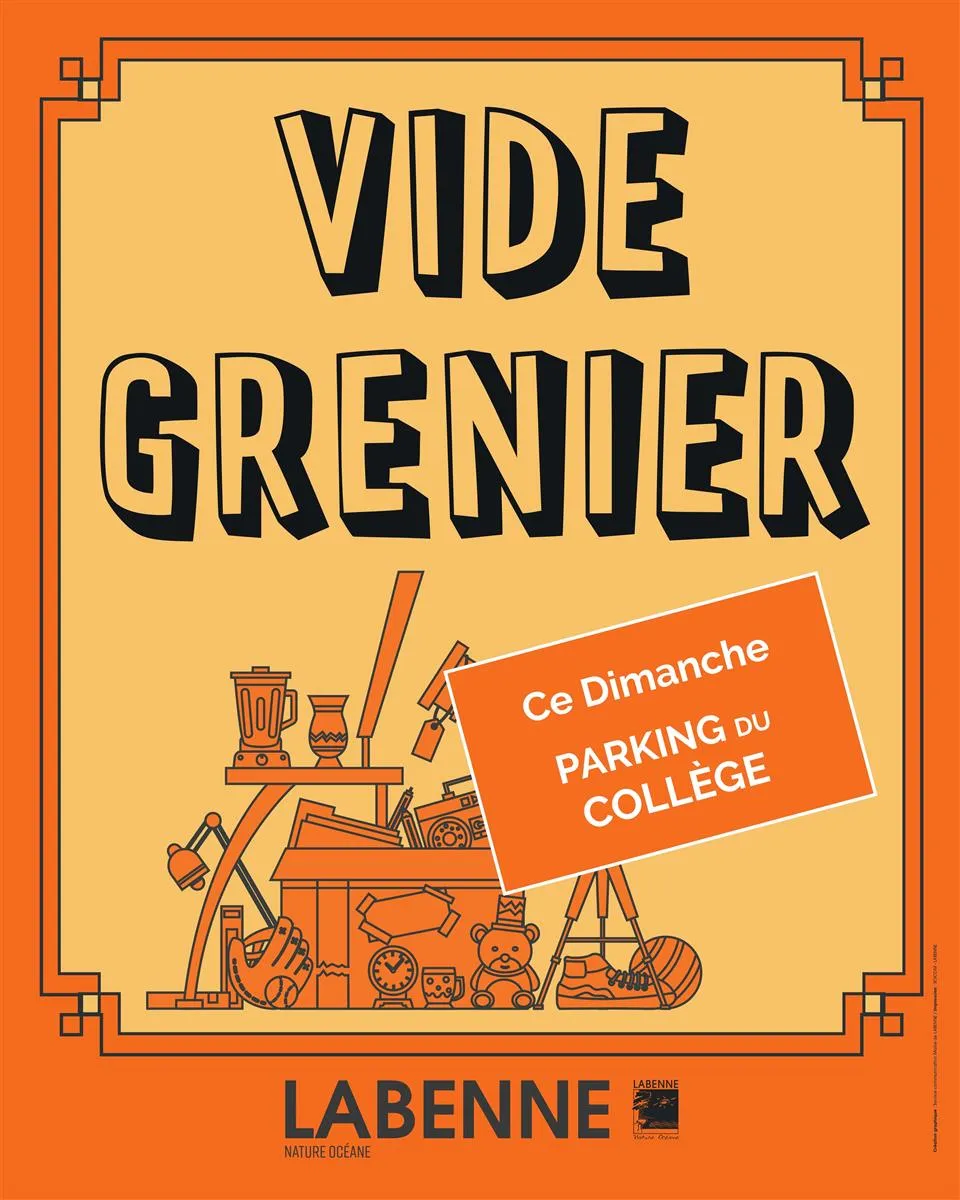 Vide grenier du LOSC ... - Crédit: Mairie de Labenne | CC BY-NC-ND 4.0