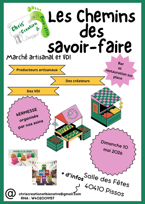 marché artisanal "les chemins des savoir faire