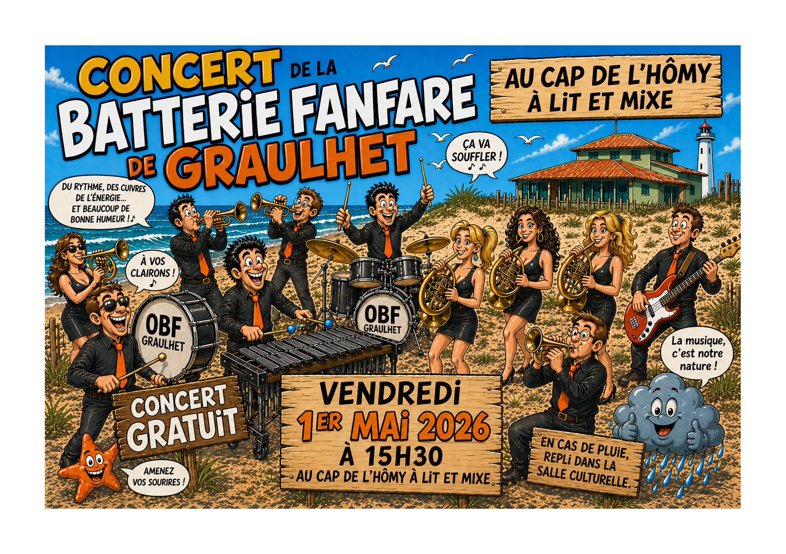 Concert de la Batterie Fanfare de Graulhet