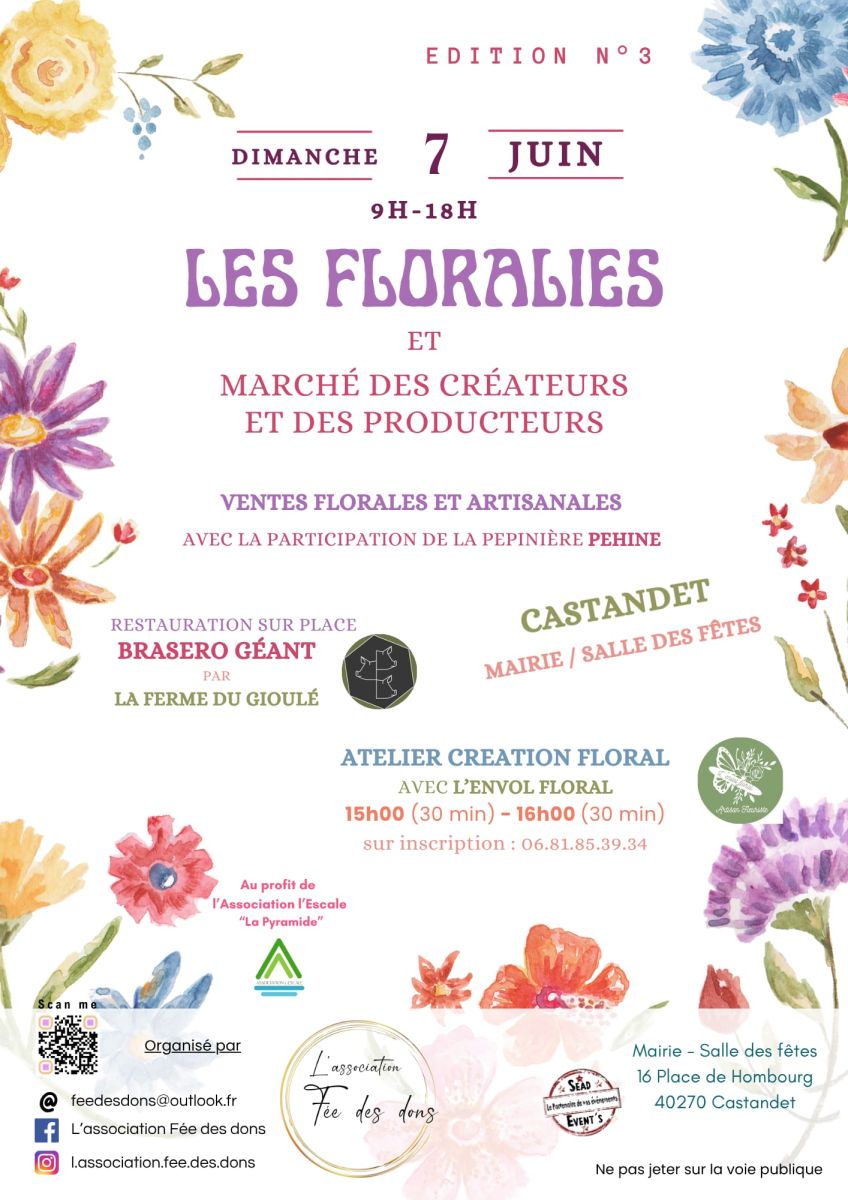 Floralies et Marché Créateurs