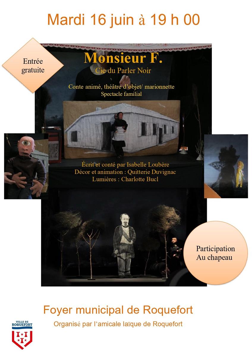 Spectacle : Monsieur F.