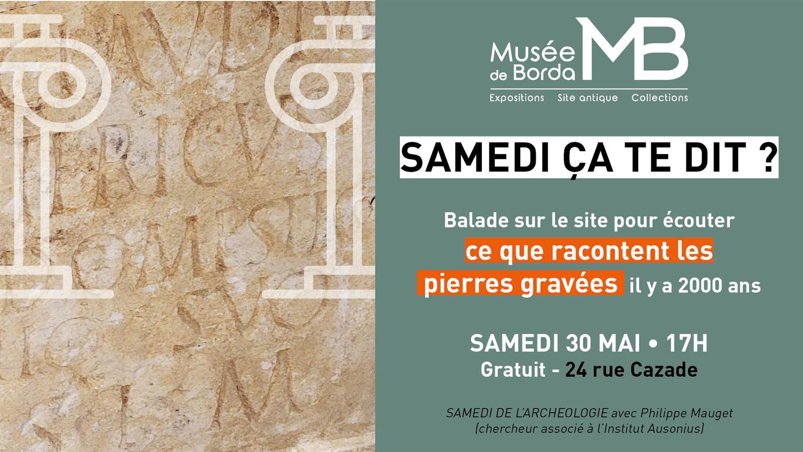 Samedi, ça te dit ?