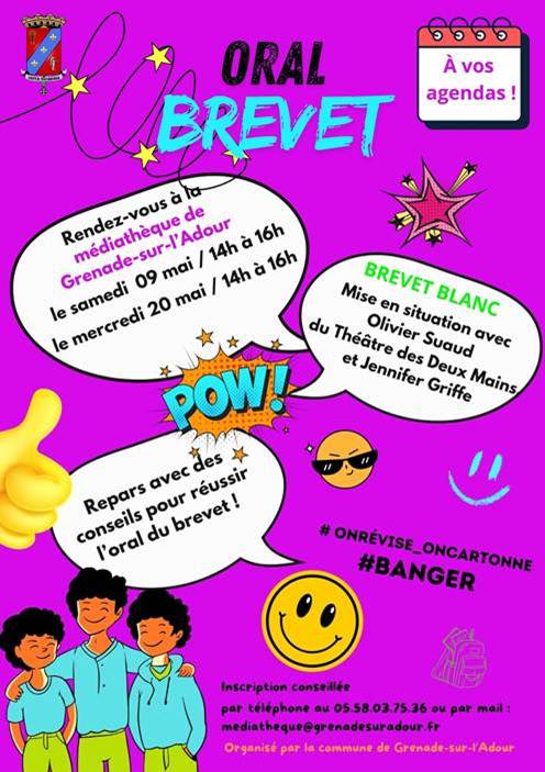 Réussir son oral de brevet