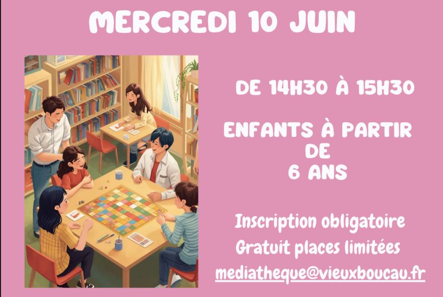 Atelier Parents-Enfants / Jeux de société