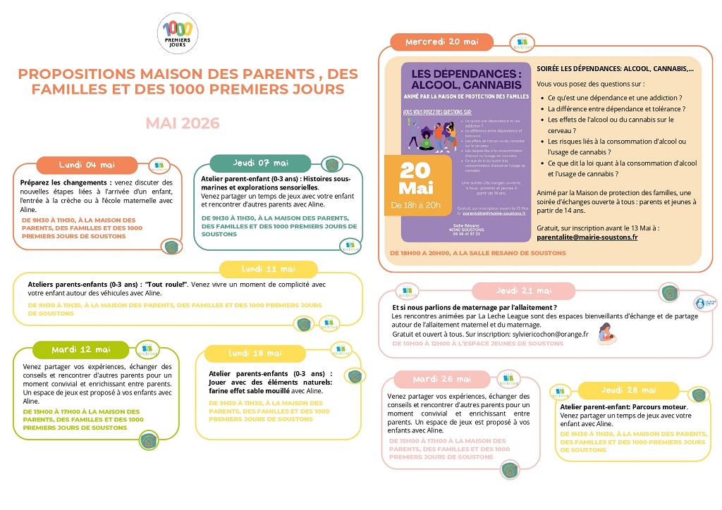 Atelier parent-enfant (0-3 ans): Parcours moteur