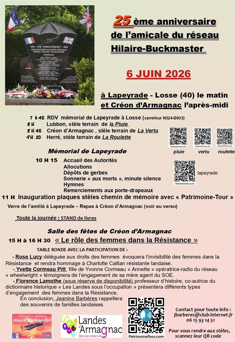 Journée de commémoration de la Résistance