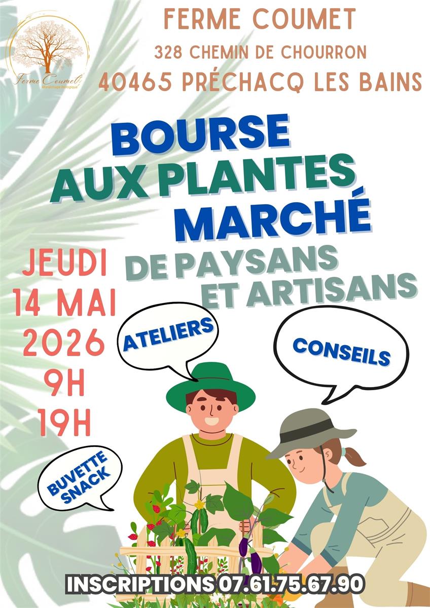 Bourse et marché aux plantes
