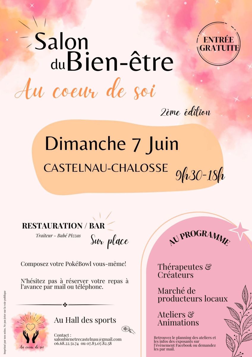 Salon du bien-être - Au cœur de soi - Castelna ...