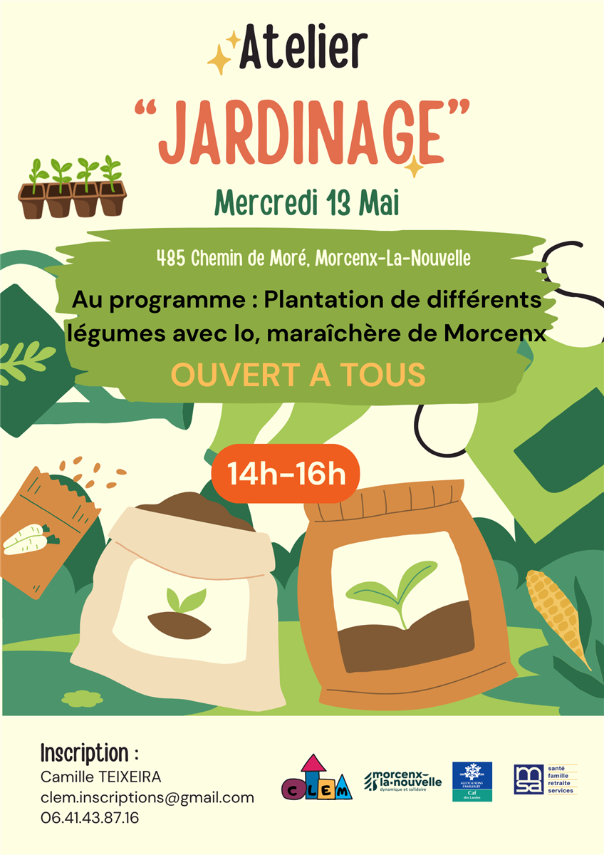 Atelier Jardinage - CLEM