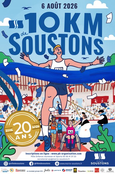 10km de Soustons