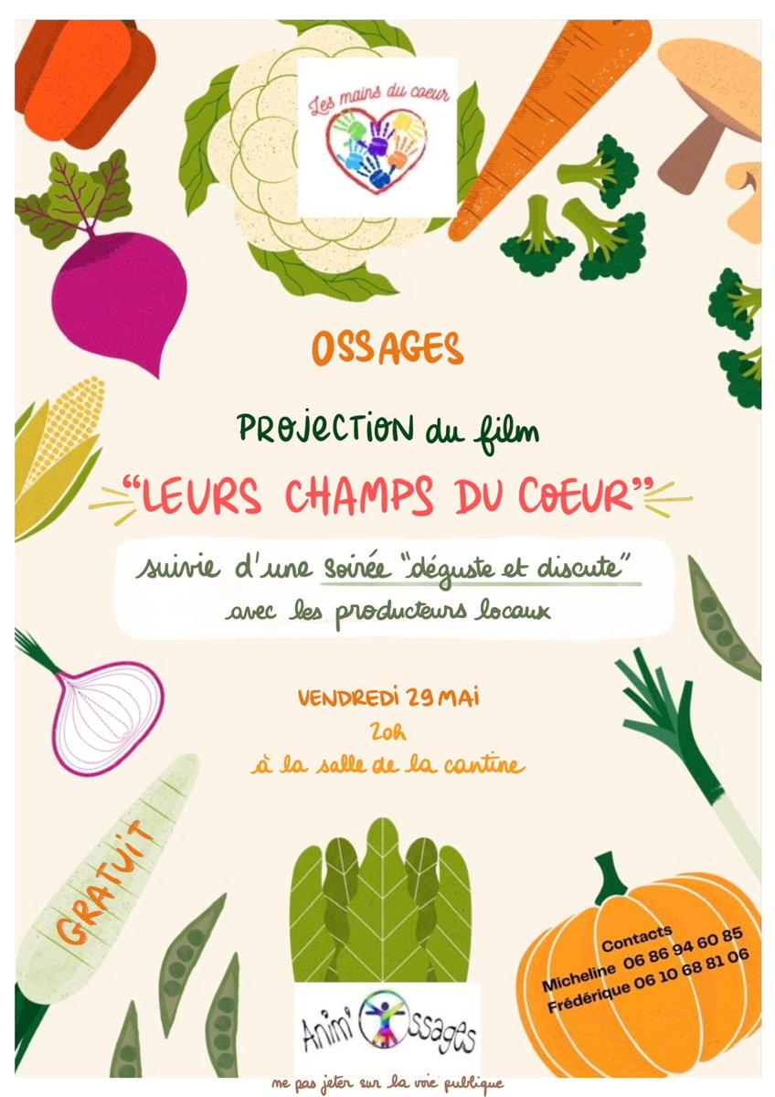 Soirée projection "Leurs champs du coeur"