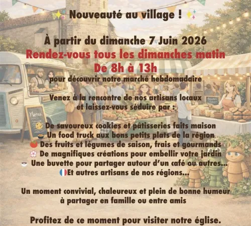 Marché traditionnel du Dimanche