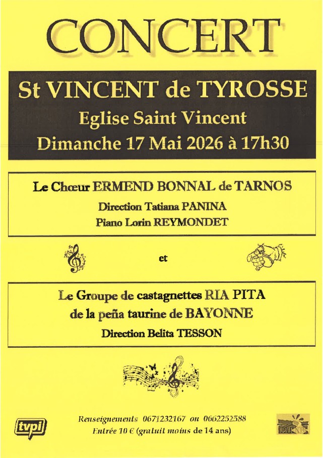 Concert avec le Choeur Ermend Bonnal & le grou ...