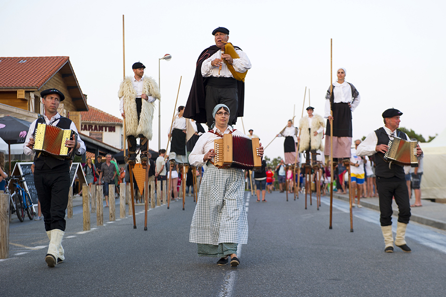 Spectacle folklorique landais