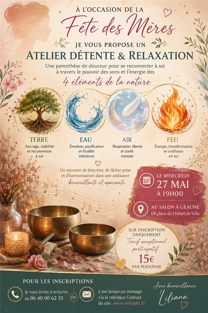 Atelier détente et relaxation
