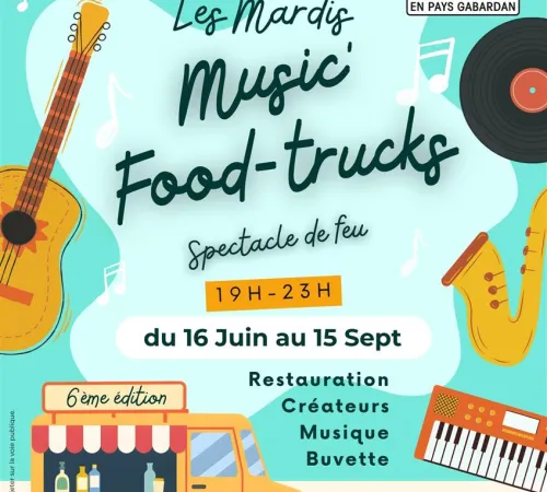 Les mardis Music' & Foodtrucks