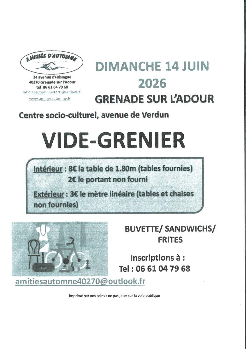 Vide grenier