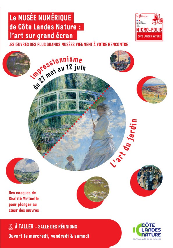 Atelier Micro-Folie "Dîner sur l'herbe"