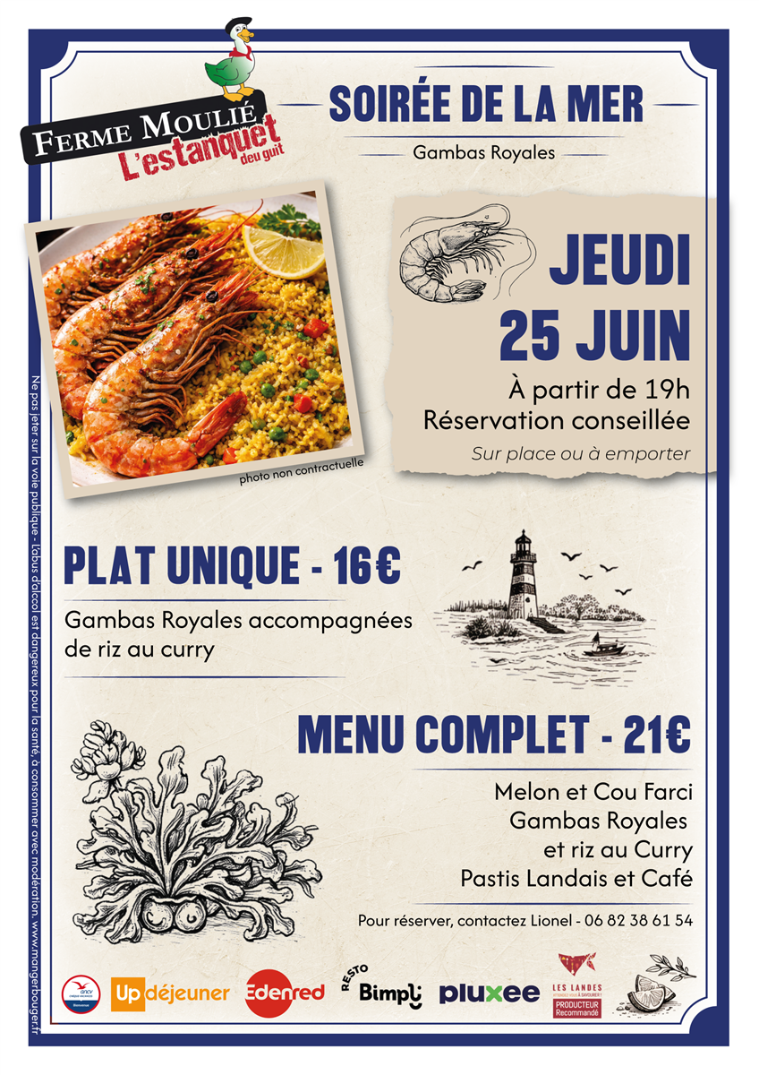 Soirée de la Mer