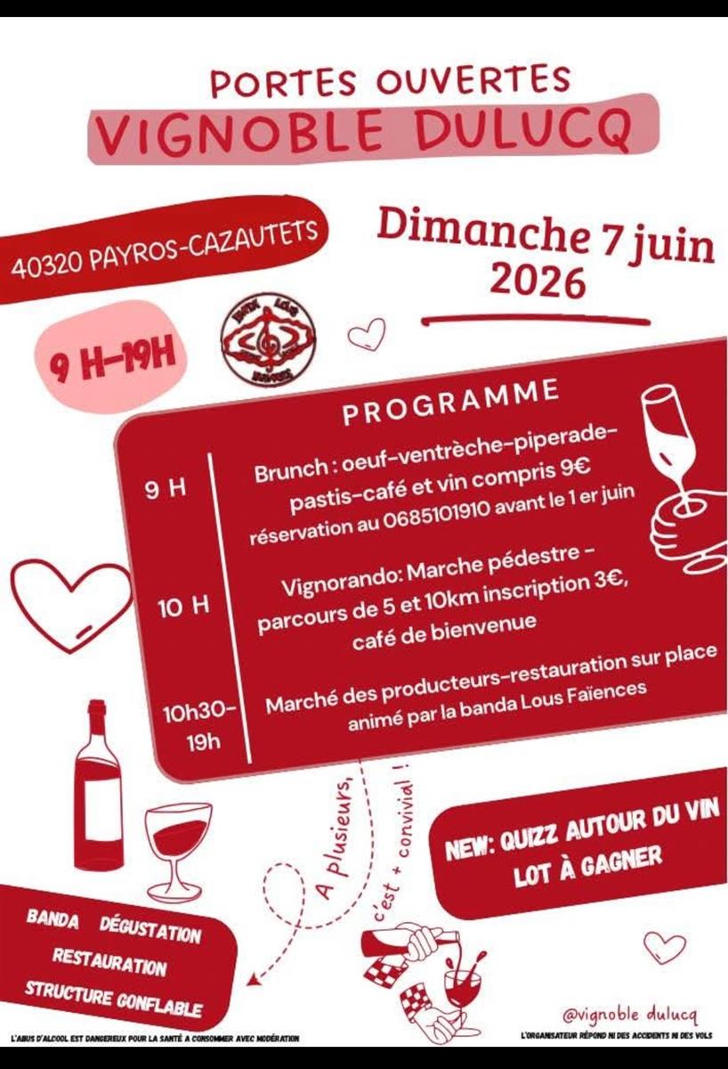 Portes ouvertes - Vignoble Dulucq