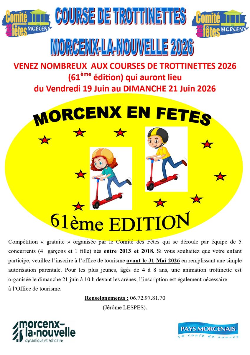 Fêtes locales - Morcenx-la-Nouvelle Course de  ...