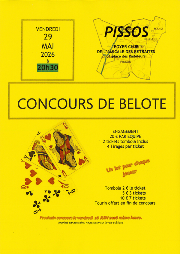 Concours de Belote