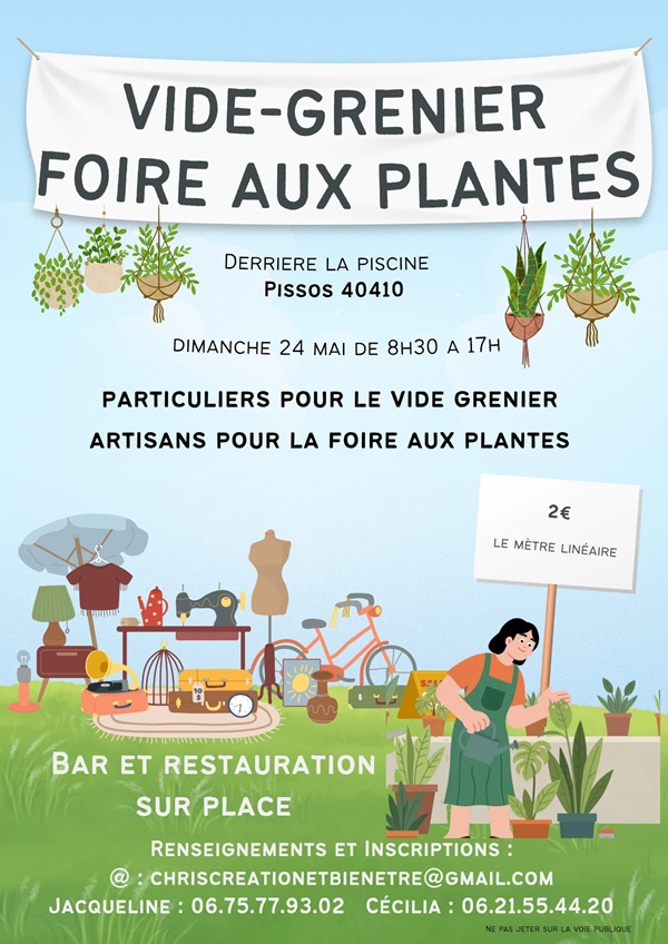Vide-Grenier et Foire aux Plantes